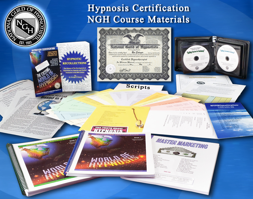 Hypnosis Certification Course Stufy Materials-new